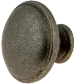 Liberty 1-1/4" Round Heavy Knob Iron Pewter