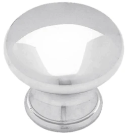 Liberty 1-1/4" Round Cabinet Knob Polished Chrome
