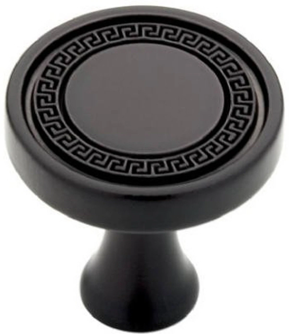 Liberty 1-1/4" Greek Key Knob Rubbed Bronze 1 Liberty 1-1/4" Greek Key Knob Rubbed Bronze