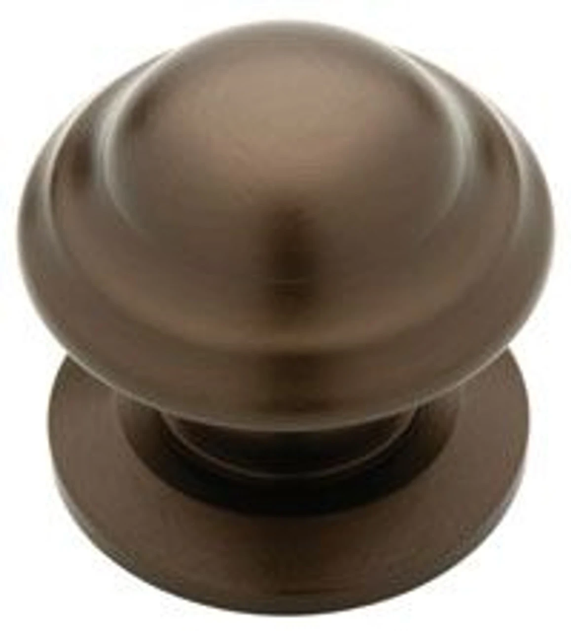 Liberty 1-1/3" Avante Round Ring Knob Rubbed Bronze 1 Liberty 1-1/3" Avante Round Ring Knob Rubbed Bronze