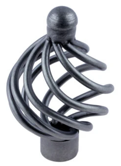 1-1/2" Bird Cage Knob Pewter