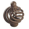 Liberty 1-3/8" Bird Cage Knob Rust