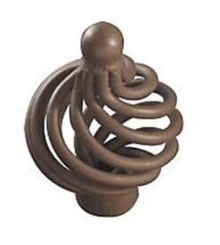 Liberty 1-3/8" Bird Cage Knob Rust