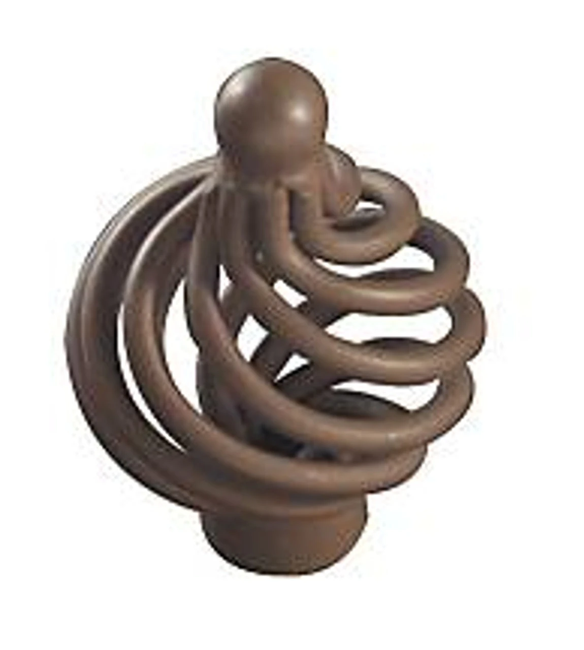 Liberty 1-3/8" Bird Cage Knob Rust 1 Liberty 1-3/8" Bird Cage Knob Rust