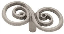 Liberty 2-1/2" Double Swirl Knob Rustic Pewter