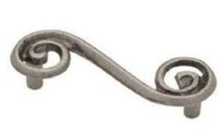 Liberty 3" Swirl Pull Rustic Pewter