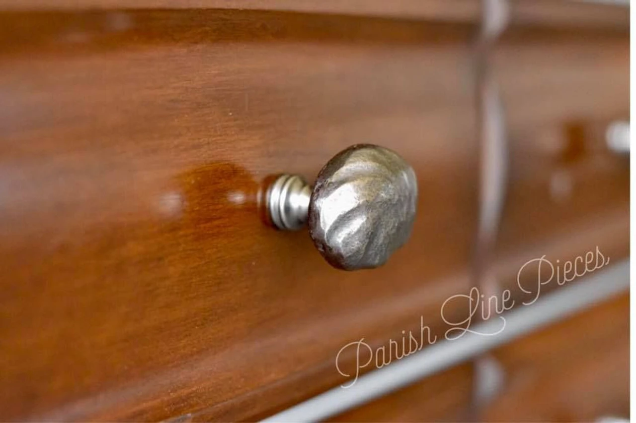 Liberty 1-1/2" Rustique Oval Knob Antique Pewter 9 Liberty 1-1/2" Rustique Oval Knob Antique Pewter - Image 9