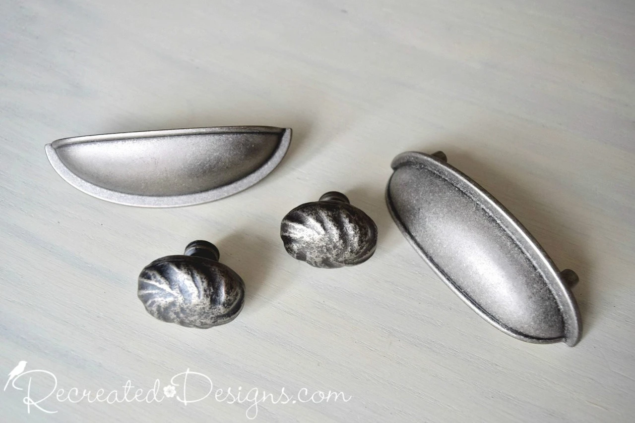 Liberty 1-1/2" Rustique Oval Knob Antique Pewter 4 Liberty 1-1/2" Rustique Oval Knob Antique Pewter - Image 4