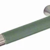 Liberty 3" Sage Ceramic Insert Pull Brushed Satin Pewter