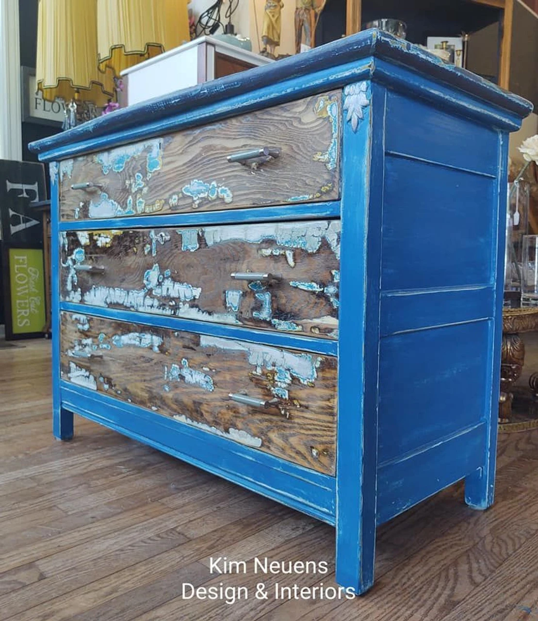 Liberty 3" Sage Ceramic Insert Pull Brushed Satin Pewter 2 Liberty 3" Sage Ceramic Insert Pull Brushed Satin Pewter - Image 2