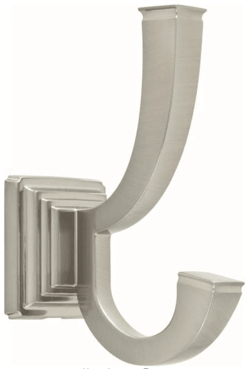 Liberty Elegant Square Hook In Satin Nickel - 1 3/4" 1 Liberty Elegant Square Hook In Satin Nickel - 1 3/4"