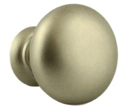 1-1/4" Round Knob Satin Nickel