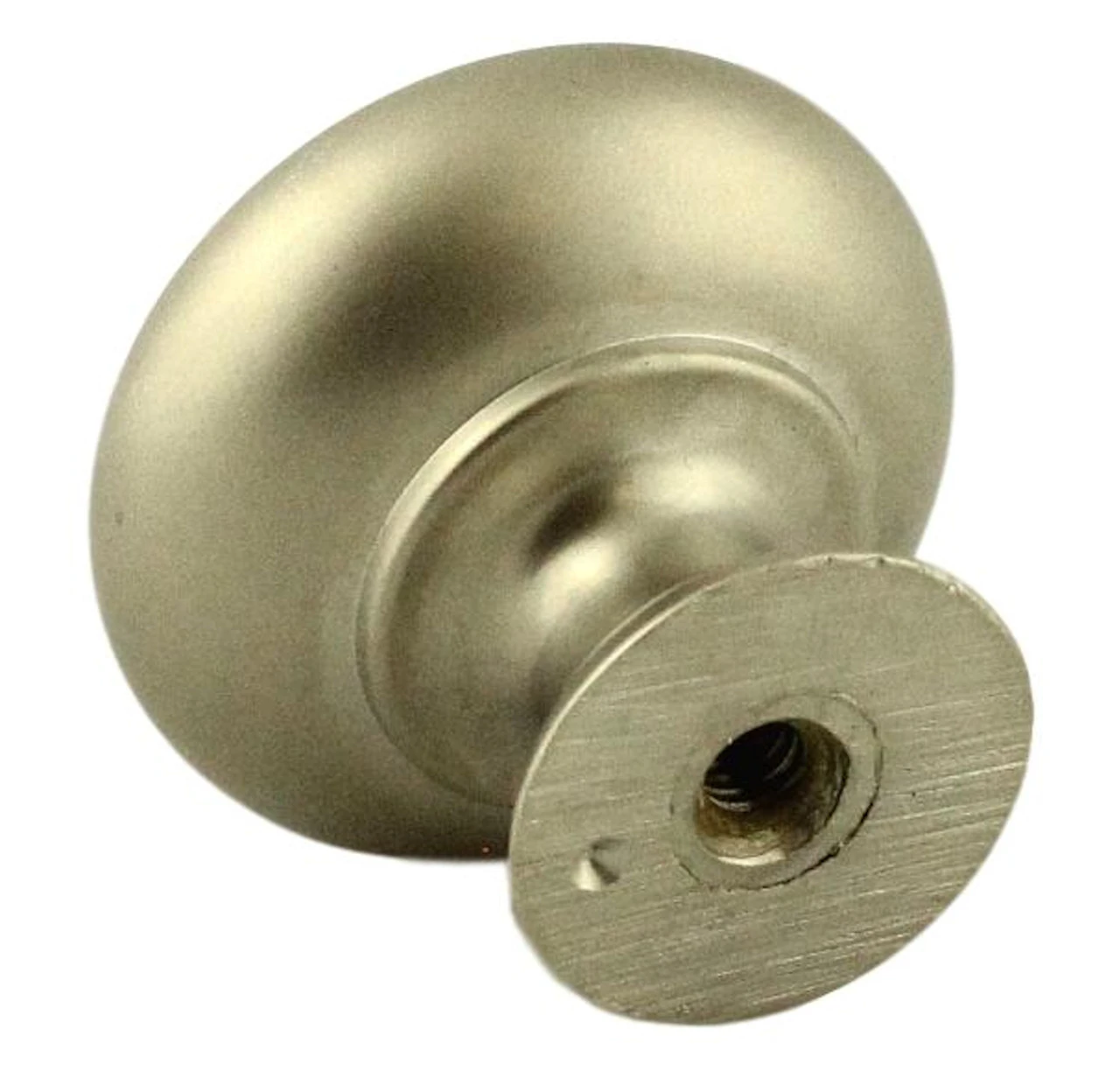 1-1/4" Round Knob Satin Nickel 2 1-1/4" Round Knob Satin Nickel - Image 2