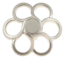 Liberty 1-1/2" Open Daisy Petal Knob Satin Nickel