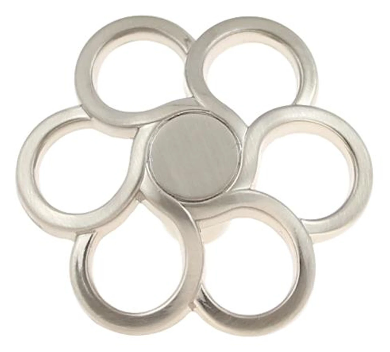 Liberty 1-1/2" Open Daisy Petal Knob Satin Nickel 1 Liberty 1-1/2" Open Daisy Petal Knob Satin Nickel
