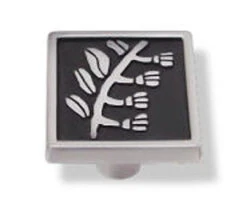 Liberty 1-1/8" Bluebells Knob Brushed Satin Pewter