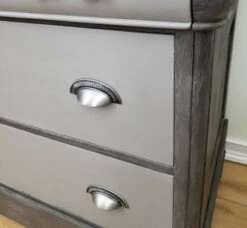 Liberty 3" Hammered Cup Pull Brushed Satin Pewter -D'Lawless Hardware Shop satin pewter hammered cup pull 3 lq pbf717y bsp c 4 36129.1658846292