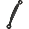 4" Front Mount Screen Door Pull Satin Black