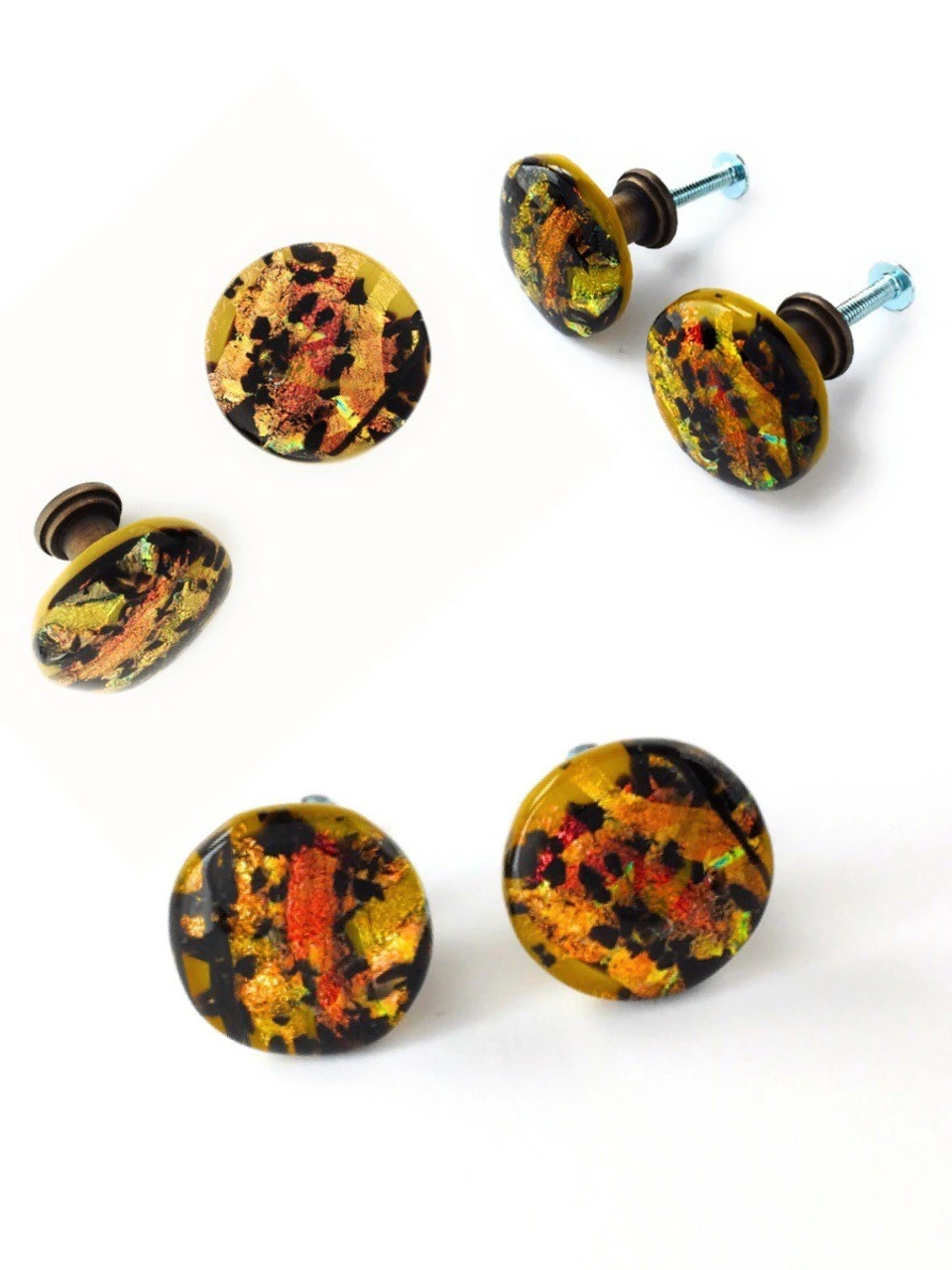 Knob Or Pull Making Base - Venetian Bronze -16x16mm 5 Knob Or Pull Making Base - Venetian Bronze -16x16mm - Image 5