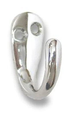 Liberty Set Of Two Bright Chrome Hooks LQ-B46110W-CHR-U