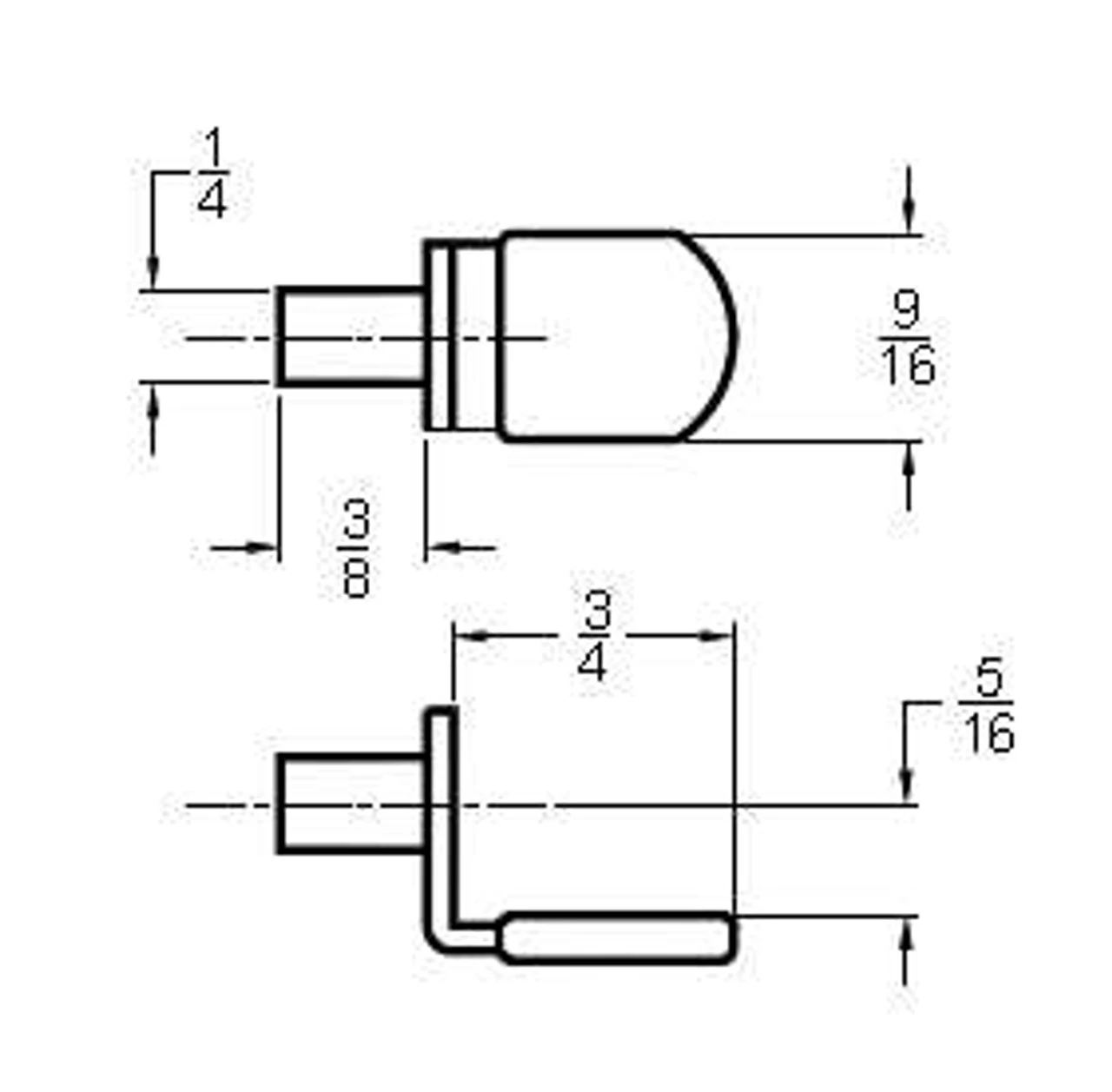 Liberty Shelf Support 1/4" Vinyl Coated Statuary Bronze LQ-A1121V-STB-A 3 Liberty Shelf Support 1/4" Vinyl Coated Statuary Bronze LQ-A1121V-STB-A - Image 3