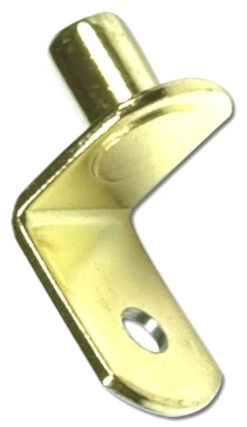 (10-Pack) Support Spade Shape1/4" Brass Plated