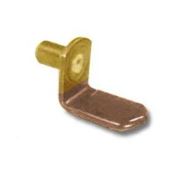 Liberty Shelf Support Vinyl Coated Brass Plated LQ-A1121V-BP-A