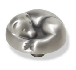Liberty 1-3/4" Sleeping Bear Knob Brushed Satin Pewter