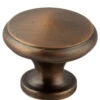 Liberty 1" Small Knob Red Antique Copper