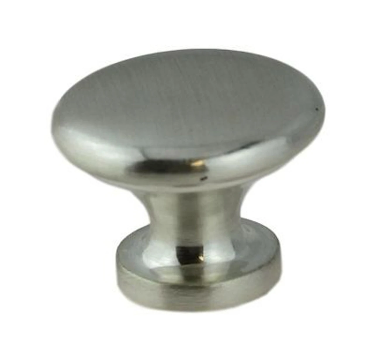 Liberty 1" Small Flat Top Knob Brushed Satin Silver 1 Liberty 1" Small Flat Top Knob Brushed Satin Silver