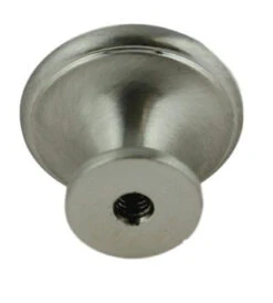 Liberty 1" Small Knob Brushed Satin Silver -D'Lawless Hardware Shop small brushed satin silver knob 25mm l pn0396 bst c 25 05405.1639667975