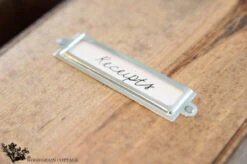 Small Nickel Plated Label Holder - 2 3/8" DL-C1422-NP 7 Small Nickel Plated Label Holder - 2 3/8" DL-C1422-NP -D'Lawless Hardware Shop small nickel plated label holder 1 65112.1660582133