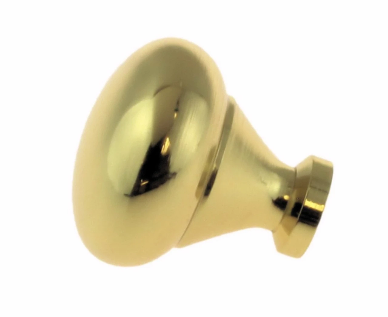 Liberty 13/16" Small Knob Solid Polished Brass 2 Liberty 13/16" Small Knob Solid Polished Brass - Image 2