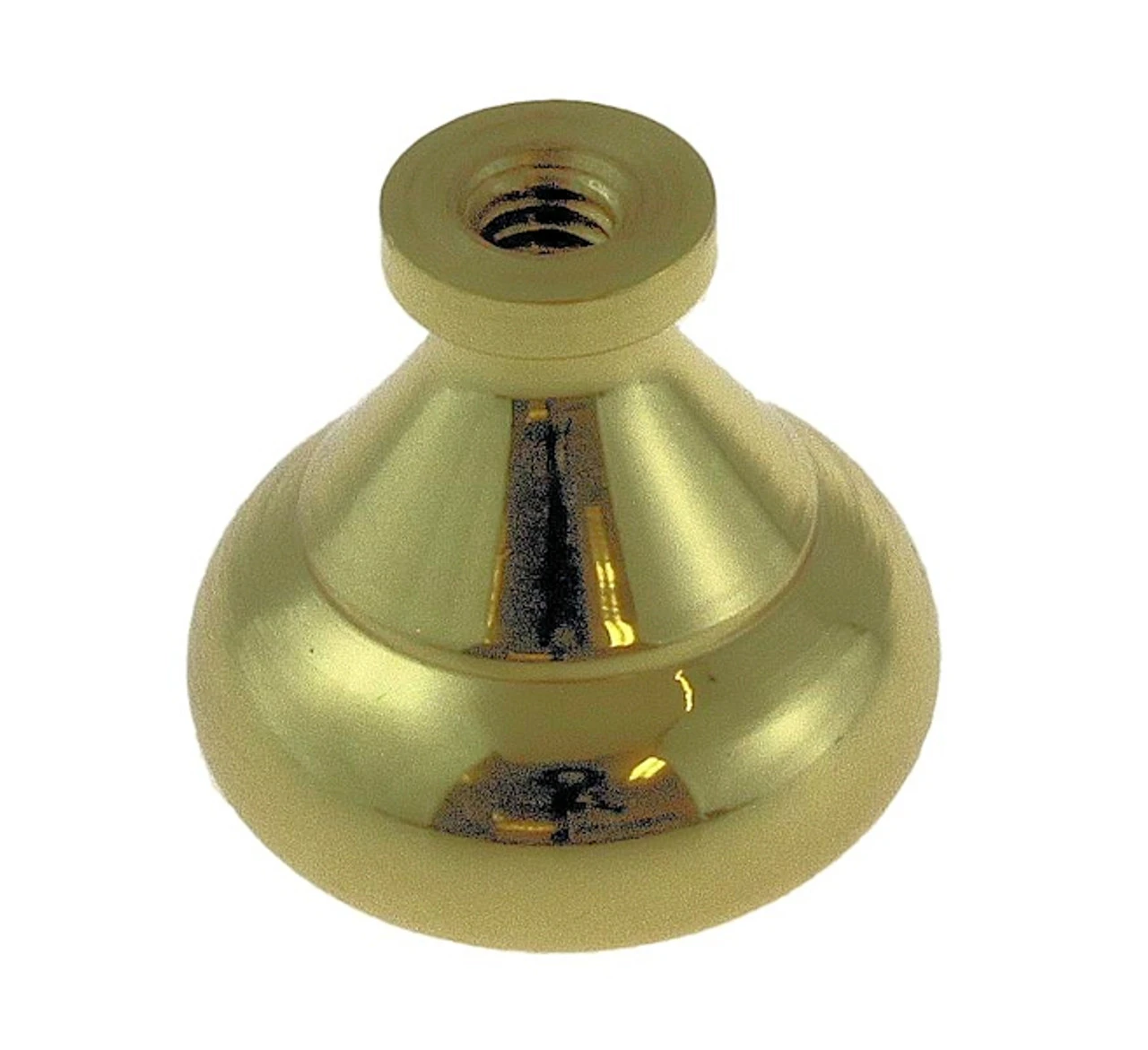 Liberty 13/16" Small Knob Solid Polished Brass 3 Liberty 13/16" Small Knob Solid Polished Brass - Image 3