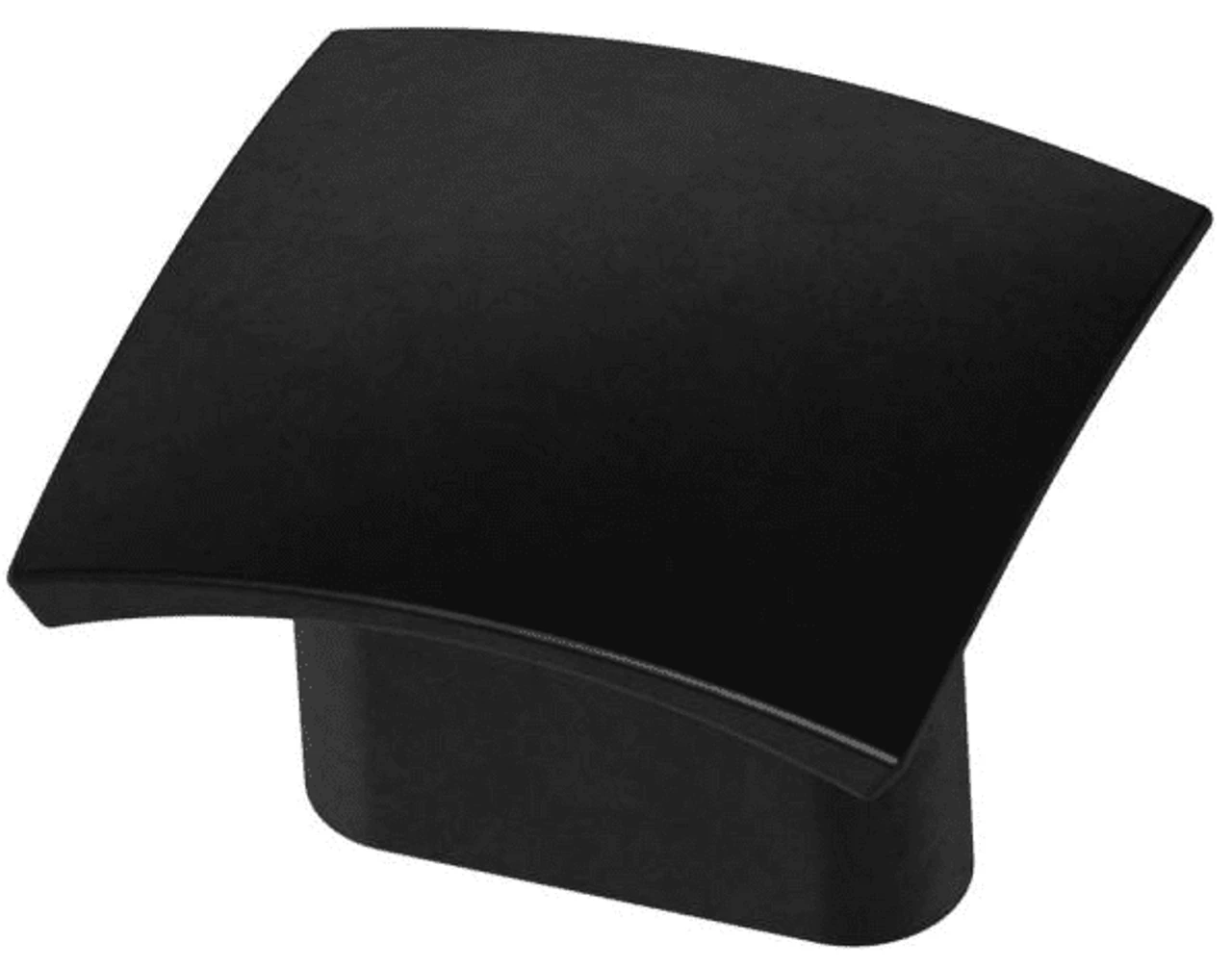 Liberty 1-5/16" (5/8" Centers) Center Square Convex Knob Flat Black 1 Liberty 1-5/16" (5/8" Centers) Center Square Convex Knob Flat Black