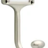 Name Tag Coat, Hat & School Bag Hook - Satin Nickel - 133079