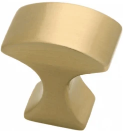 Liberty 1" Decca Knob Soft Brass