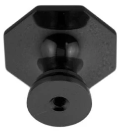 Amerock 1-3/8" Octagon Knob Black Nickel -D'Lawless Hardware Shop solid brass black nickel octagon knob 1 3 8 black stainless steel p50383c bnb c 3 62083.1642614861
