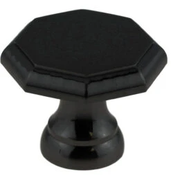 Amerock 1-3/8" Octagon Knob Black Nickel
