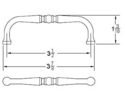 Featured Products -D'Lawless Hardware Shop solid brass turned ornate wire pull 3 1 2 p5020b pl a 3 66114.1658250078