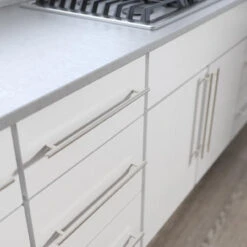 Liberty 17-5/8" Bauhaus Bar Pull Stainless Steel -D'Lawless Hardware Shop solid stainless steel bar pull 448mm 20 3 4 overall l p02105 ss c 53 31016.1647355083