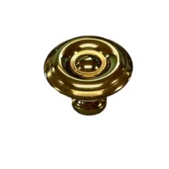 Amerock 1-1/8" Allison Knob Solid Brass