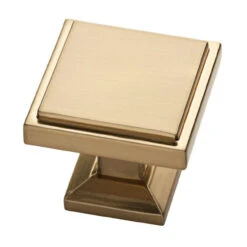 Liberty 1-1/8" Classic Square Knob Champagne Bronze
