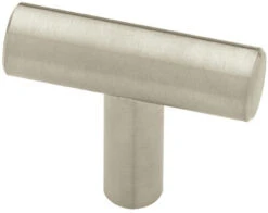 Liberty 1-9/16" Builder's Program Steel Bar "T" Knob Stainless Steel