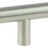 1-3/4" Steel Bar "T" Knob Satin Nickel