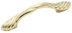 Amerock 3" Or 3-3/4" Dual Mount Pull Sterling Brass