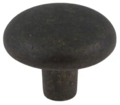 Liberty 1-1/8" Stylish Distressed Knob Dark Antique Brass -D'Lawless Hardware Shop stylish dark antique brass knob 1 1 8 lq pn8004 sam a 23 48059.1644442324