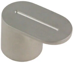 Tab Style Satin Nickel Knob Base