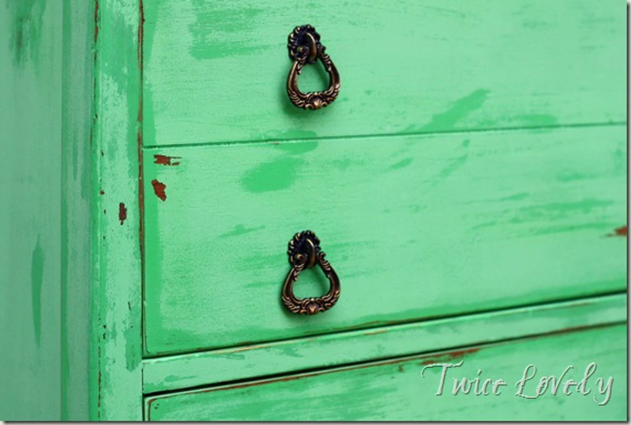 1-1/2" Baroque Tear Drop Pull Antique English 3 1-1/2" Baroque Tear Drop Pull Antique English - Image 3