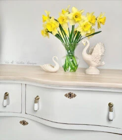 2-5/8" Teardrop Pendant Drop Pull White Ceramic & Satin Brass 32 2-5/8" Teardrop Pendant Drop Pull White Ceramic & Satin Brass -D'Lawless Hardware Shop teardrop pulls 1 89251.1669844478